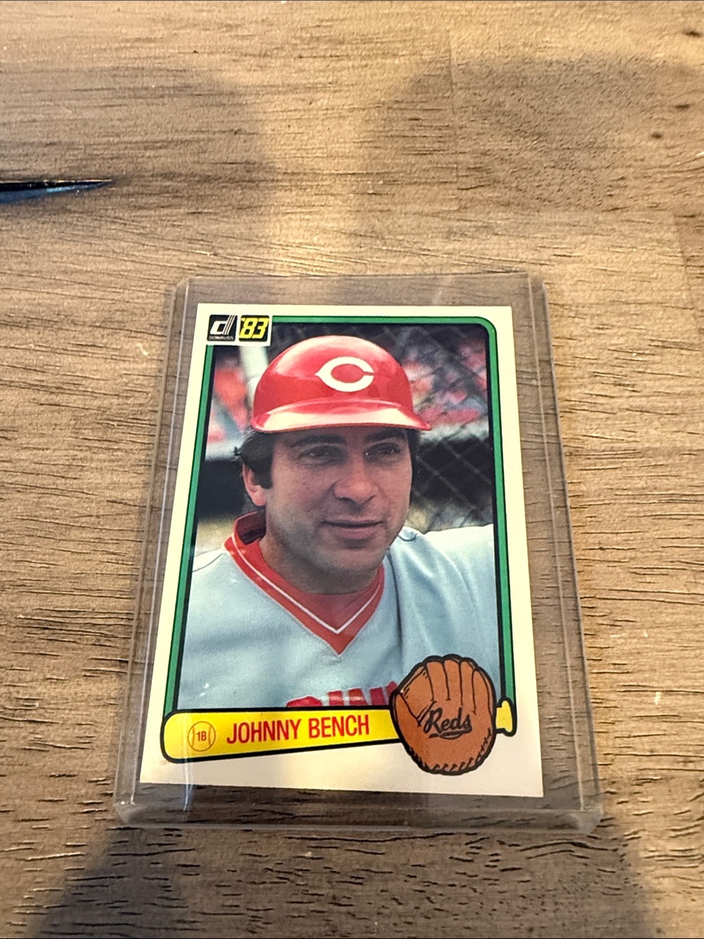 1983 Donruss Johnny Bench Cincinnati Reds Baseball Card -500